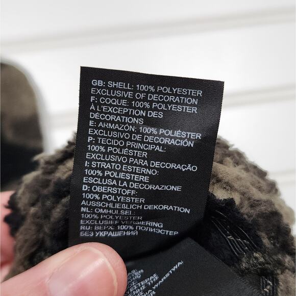 The North Face Baby Bear Camo Fleece Mittens - Picture 6 of 6